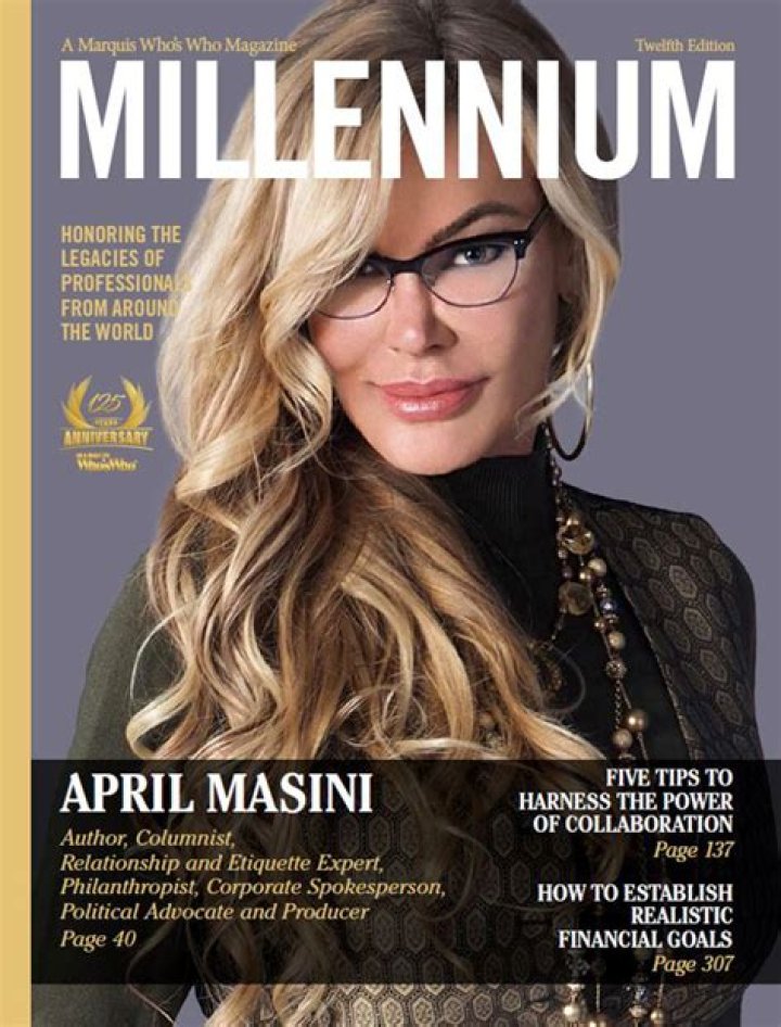 April Masini Net Worth