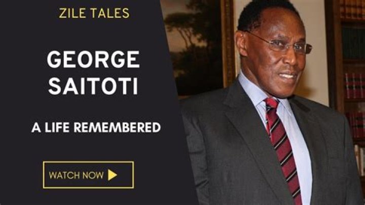 George Saitoti