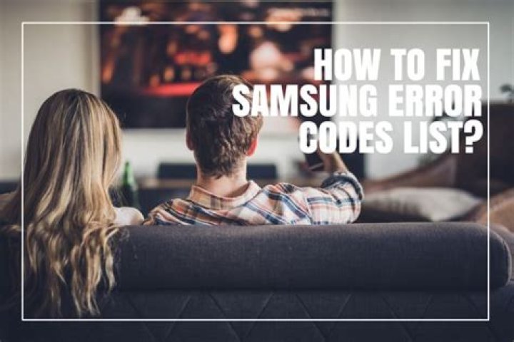 How To Fix Samsung Tv Error Code 107? Know Everything About Samsung Tv Error Code - SarkariResult