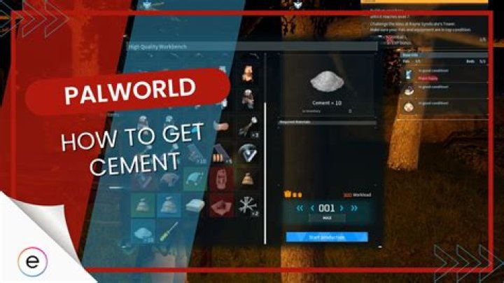 How To Get & Use Cement in Palworld? - SarkariResult