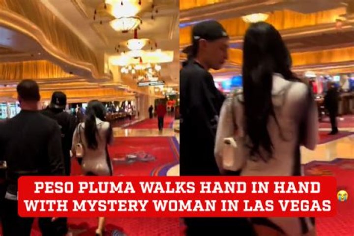 Peso Pluma Is Caught With A Mystery Woman In Las Vegas - SarkariResult