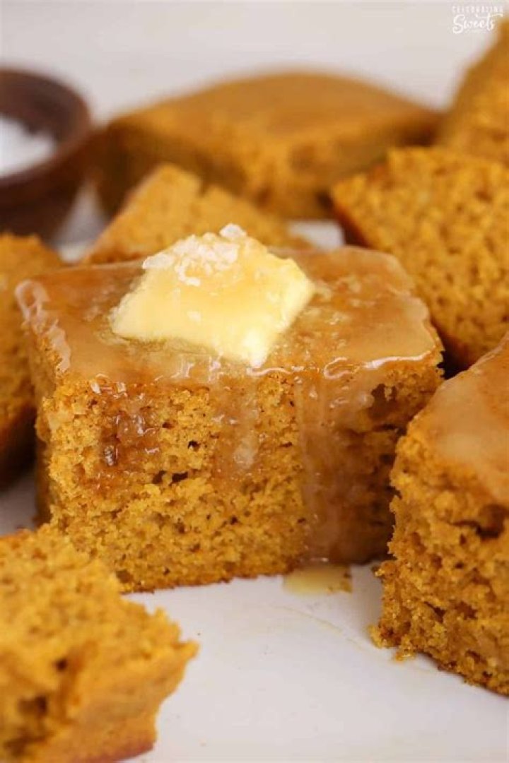Pumpkin Cornbread - Celebrating Sweets
