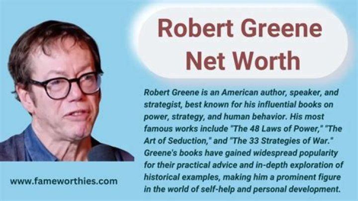 Robert Greene Net Worth