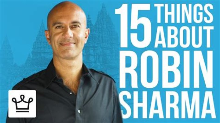 Robin Sharma Net Worth