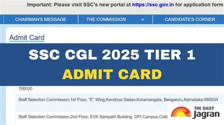 SSC CGL Admit Card 2022 - 2023 Download Hall Ticket, Exam Date