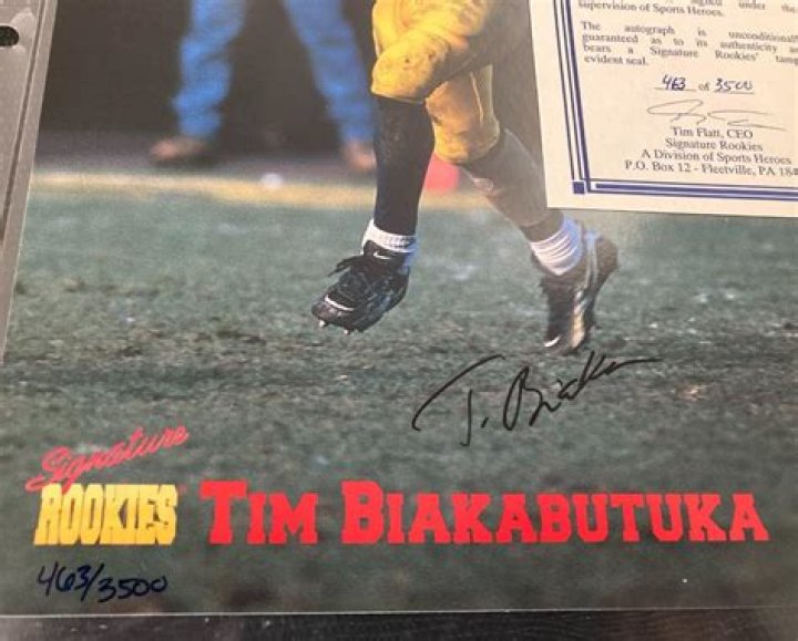Tim Biakabutuka Net Worth