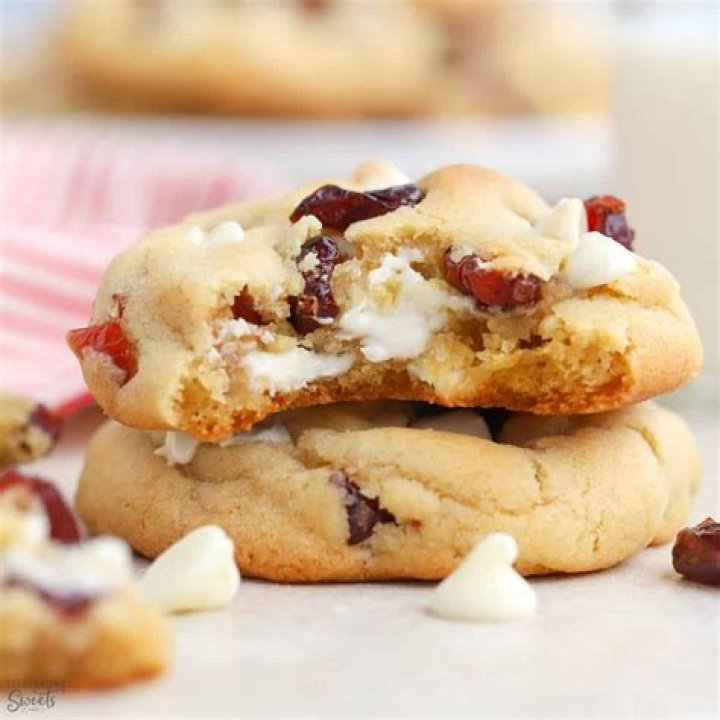 White Chocolate Cranberry Cookies (no chill time)