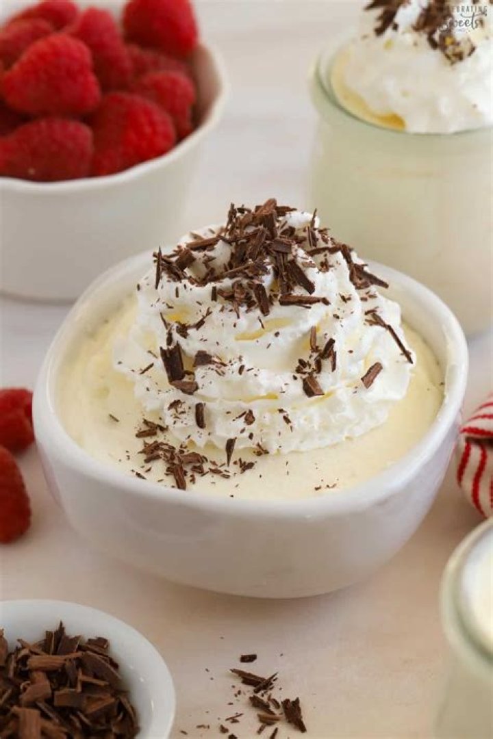 White Chocolate Mousse - Celebrating Sweets